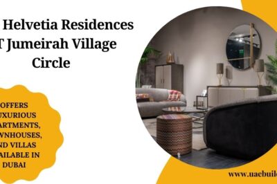 DHG Helvetia Residences At JVC With Luxury Amenities