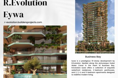 R.Evolution Eywa-A Waterfront Haven In Dubai’s Business Bay