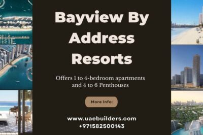 Emaar Bayview By Address Resorts At Emaar Beachfront | Dubai