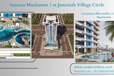 Samana Manhattan 1 At JVC In Dubai | Exclusive Private Pool