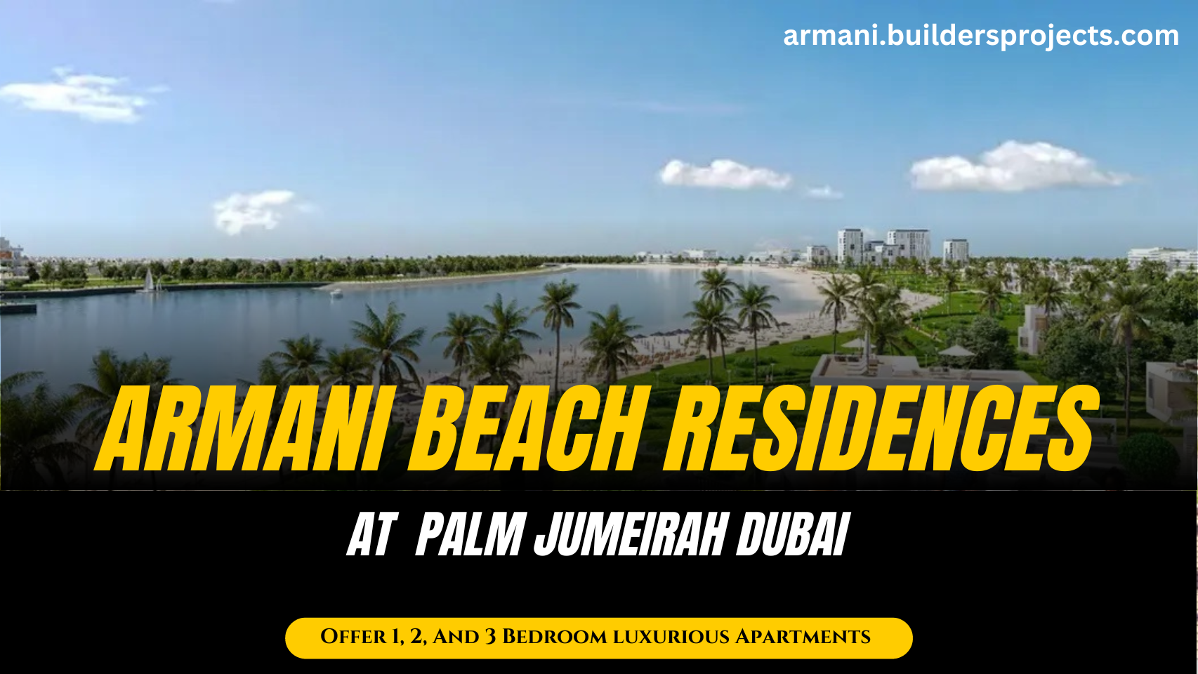 Armani Beach Residences In Palm Jumeirah Dubai - Spacious Modern Living ...